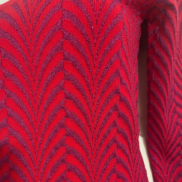 Marciano chevron print shift mini dress size XS NWOT - Picture 4 of 4